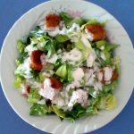 Cezar salata sa ribljim stapicima