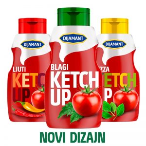 Novi dizajn ketchupa